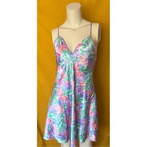 Vintage 90s Floral Slip Dress